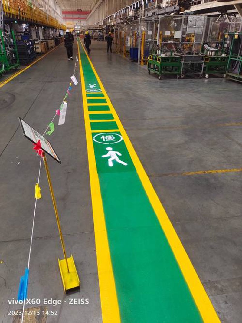 厂区道路划线
